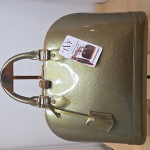 Louis Vuitton Collectible Vernis Alma PM 2003 in Gris Art Déco excellent cond